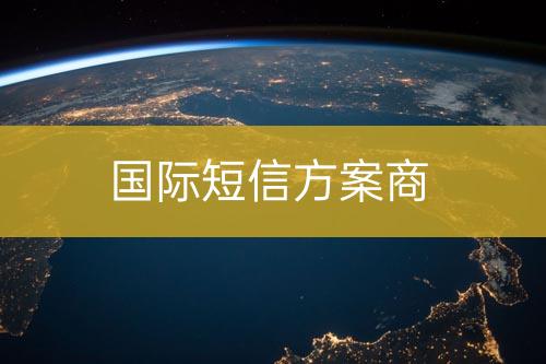 國(guó)際短信方案商